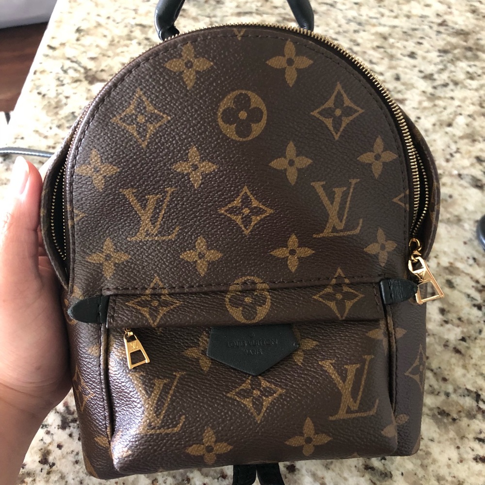 Authentic Louis Vuitton Mini Palm Spring Backpack